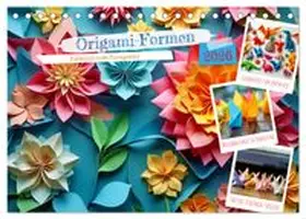 CALVENDO / Irmer |  Origami-Formen (Tischkalender 2026 DIN A5 quer), CALVENDO Monatskalender | Sonstiges |  Sack Fachmedien