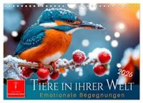 CALVENDO / und Peter Roder |  Tiere in ihrer Welt (Wandkalender 2026 DIN A4 quer), CALVENDO Monatskalender | Sonstiges |  Sack Fachmedien