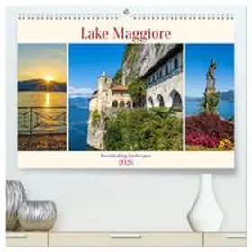 CALVENDO |  Lake Maggiore - Breathtaking landscapes (High Quality Premium Wall Calendar 2026 DIN A2 landscape),CALVENDO 12 Month Wall Calendar | Sonstiges |  Sack Fachmedien