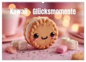 CALVENDO / Bee |  Kawaii-Glücksmomente (Wandkalender 2026 DIN A2 quer), CALVENDO Monatskalender | Sonstiges |  Sack Fachmedien