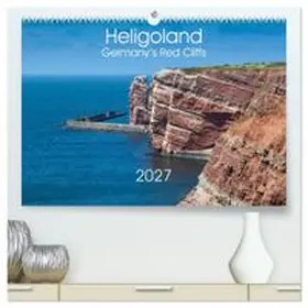 CALVENDO / Rose |  Heligoland, Germany's Red Cliffs (High Quality Premium Wall Calendar 2027 DIN A2 landscape),CALVENDO 12 Month Wall Calendar | Sonstiges |  Sack Fachmedien