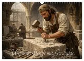 CALVENDO / Siebenhühner | Ursprung: Berufe mit Geschichte. (Wandkalender 2027 DIN A3 quer), CALVENDO Monatskalender | Sonstiges | 978-3-516-76754-4 | www.sack.de