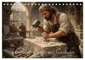CALVENDO / Siebenhühner |  Ursprung: Berufe mit Geschichte. (Tischkalender 2027 DIN A5 quer), CALVENDO Monatskalender | Sonstiges |  Sack Fachmedien