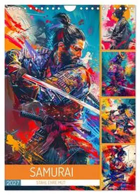 CALVENDO / Meutzner |  Samurai - Stahl Ehre Mut (Wandkalender 2027 DIN A4 hoch), CALVENDO Monatskalender | Sonstiges |  Sack Fachmedien