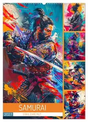 CALVENDO / Meutzner |  Samurai - Stahl Ehre Mut (Wandkalender 2027 DIN A2 hoch), CALVENDO Monatskalender | Sonstiges |  Sack Fachmedien