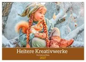 CALVENDO / Brunner-Klaus |  Heitere Kreativwerke - Für Groß und Klein (Wandkalender 2027 DIN A4 quer), CALVENDO Monatskalender | Sonstiges |  Sack Fachmedien