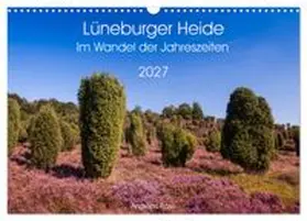CALVENDO / Rose |  Lüneburger Heide - Im Wandel der Jahreszeiten (Wandkalender 2027 DIN A3 quer), CALVENDO Monatskalender | Sonstiges |  Sack Fachmedien
