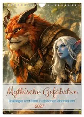 CALVENDO / Blue |  Mythische Gefährten (Wandkalender 2027 DIN A4 hoch), CALVENDO Monatskalender | Sonstiges |  Sack Fachmedien