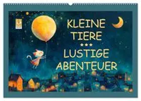 CALVENDO / Krätschmer |  Kleine Tiere - Lustige Abenteuer (Wandkalender 2027 DIN A2 quer), CALVENDO Monatskalender | Sonstiges |  Sack Fachmedien