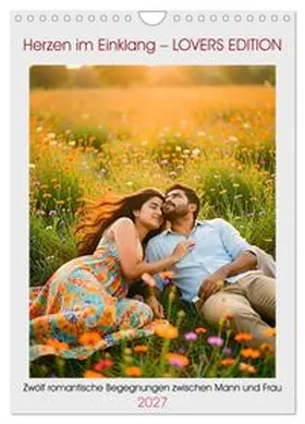 CALVENDO / Blue |  Herzen im Einklang - LOVERS EDITION (Wandkalender 2027 DIN A4 hoch), CALVENDO Monatskalender | Sonstiges |  Sack Fachmedien