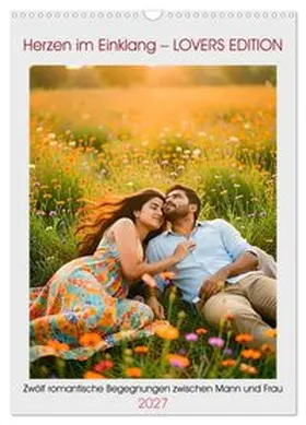 CALVENDO / Blue |  Herzen im Einklang - LOVERS EDITION (Wandkalender 2027 DIN A3 hoch), CALVENDO Monatskalender | Sonstiges |  Sack Fachmedien