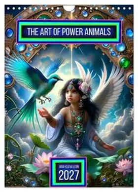 CALVENDO / Leon |  The Art of Power Animals (Wall Calendar 2027 DIN A4 portrait), CALVENDO 12 Month Wall Calendar | Sonstiges |  Sack Fachmedien