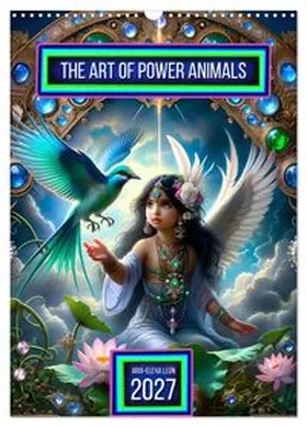 CALVENDO / Leon |  The Art of Power Animals (Wall Calendar 2027 DIN A3 portrait), CALVENDO 12 Month Wall Calendar | Sonstiges |  Sack Fachmedien