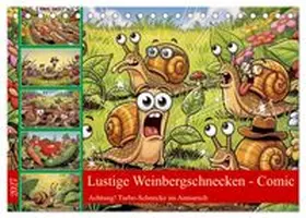 CALVENDO / Irmer |  Lustige Weinbergschnecken - Comic (Tischkalender 2027 DIN A5 quer), CALVENDO Monatskalender | Sonstiges |  Sack Fachmedien