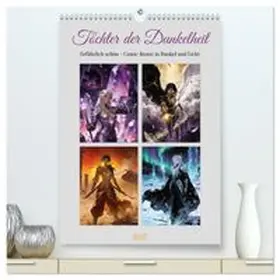 CALVENDO / Blue |  Töchter der Dunkelheit (hochwertiger Premium Wandkalender 2027 DIN A2 hoch), Kunstdruck in Hochglanz | Sonstiges |  Sack Fachmedien