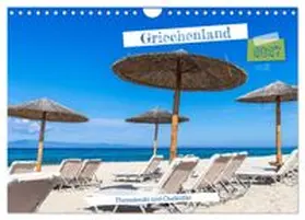 CALVENDO / Wolff |  Griechenland - Thessaloniki und Chalkidiki (Wandkalender 2027 DIN A4 quer), CALVENDO Monatskalender | Sonstiges |  Sack Fachmedien