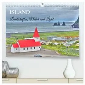 CALVENDO / Berger |  Island - Landschaften, Natur und Licht (hochwertiger Premium Wandkalender 2027 DIN A2 quer), Kunstdruck in Hochglanz | Sonstiges |  Sack Fachmedien