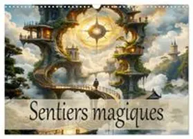 CALVENDO / Djeric |  Sentiers magiques (Calendrier mural 2027 DIN A3 vertical), CALVENDO calendrier mensuel | Sonstiges |  Sack Fachmedien