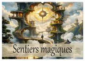 CALVENDO / Djeric |  Sentiers magiques (Calendrier mural 2027 DIN A2 vertical), CALVENDO calendrier mensuel | Sonstiges |  Sack Fachmedien
