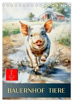CALVENDO / Roder |  Bauernhof Tiere (Tischkalender 2027 DIN A5 hoch), CALVENDO Monatskalender | Sonstiges |  Sack Fachmedien