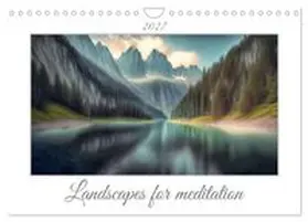 CALVENDO / Braun |  Landscapes for Meditation (Wall Calendar 2027 DIN A4 landscape), CALVENDO 12 Month Wall Calendar | Sonstiges |  Sack Fachmedien