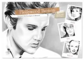 CALVENDO / Richter |  Hollywood Ikonen in Bleistift (Wandkalender 2027 DIN A3 quer), CALVENDO Monatskalender | Sonstiges |  Sack Fachmedien