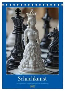 CALVENDO / Waurick |  Schachkunst (Tischkalender 2027 DIN A5 hoch), CALVENDO Monatskalender | Sonstiges |  Sack Fachmedien