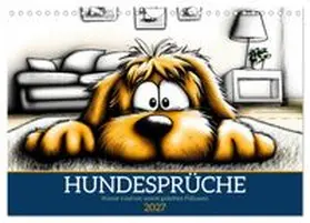 CALVENDO / Löwer |  Hundesprüche (Wandkalender 2027 DIN A4 quer), CALVENDO Monatskalender | Sonstiges |  Sack Fachmedien