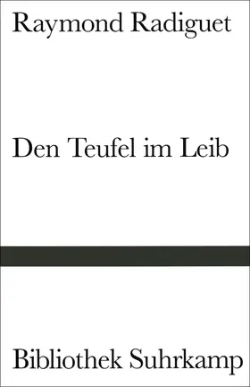 Radiguet |  Den Teufel im Leib | Buch |  Sack Fachmedien