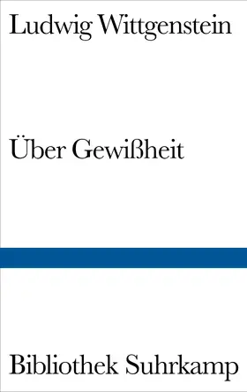 Wittgenstein / Wright / Anscombe |  Über Gewißheit | Buch |  Sack Fachmedien