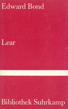 Bond | Lear | Buch | 978-3-518-01322-9 | sack.de