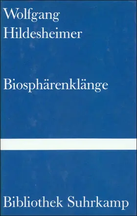 Hildesheimer |  Biosphärenklänge | Buch |  Sack Fachmedien