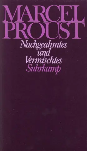 Proust / Keller |  Nachgeahmtes und Vermischtes | Buch |  Sack Fachmedien
