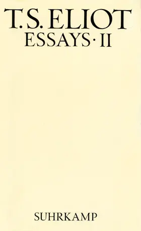 Eliot / Viebrock |  Werke in vier Bänden | Buch |  Sack Fachmedien
