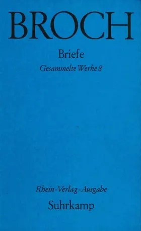 Broch / Pick |  Briefe | Buch |  Sack Fachmedien