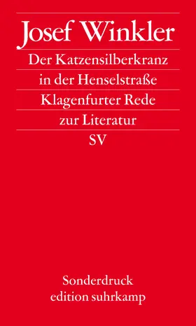 Winkler |  Der Katzensilberkranz in der Henselstraße | Buch |  Sack Fachmedien