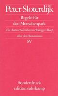 Sloterdijk |  Regeln für den Menschenpark | Buch |  Sack Fachmedien