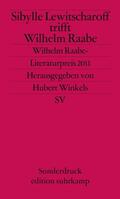 Lewitscharoff |  Sibylle Lewitscharoff trifft Wilhelm Raabe | Buch |  Sack Fachmedien
