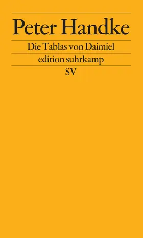 Handke | Die Tablas von Daimiel | Buch | 978-3-518-06877-9 | www.sack.de