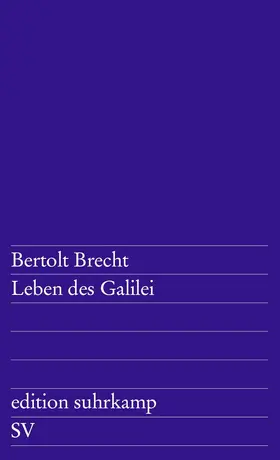 Brecht | Leben des Galilei | Buch | 978-3-518-10001-1 | www.sack.de