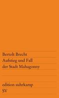 Brecht |  Aufstieg und Fall der Stadt Mahagonny | Buch |  Sack Fachmedien