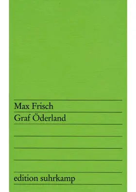 Frisch |  Graf Öderland | Buch |  Sack Fachmedien