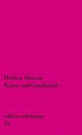 Marcuse |  Kultur und Gesellschaft I | Buch |  Sack Fachmedien