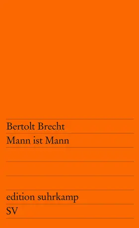 Brecht | Mann ist Mann | Buch | 978-3-518-10259-6 | www.sack.de