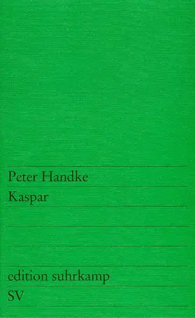 Handke |  Kaspar | Buch |  Sack Fachmedien