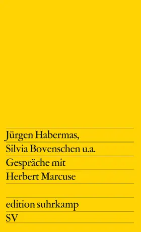 Marcuse |  Gespräche mit Herbert Marcuse | Buch |  Sack Fachmedien