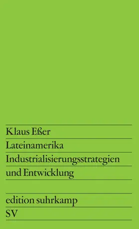Eßer | Lateinamerika | Buch | 978-3-518-10942-7 | sack.de