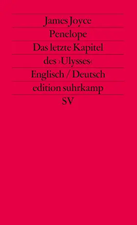 Joyce |  Penelope. Das letzte Kapitel des Ulysses (Übers. Wollschläger) | Buch |  Sack Fachmedien