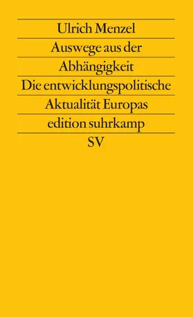 Menzel |  Auswege aus der Abhängigkeit | Buch |  Sack Fachmedien
