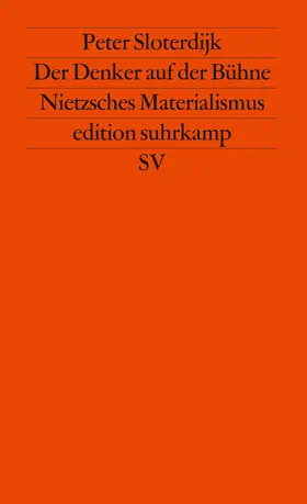 Sloterdijk |  Der Denker auf der Bühne | Buch |  Sack Fachmedien